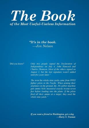 The Book: Of the Most Useful-Useless Information