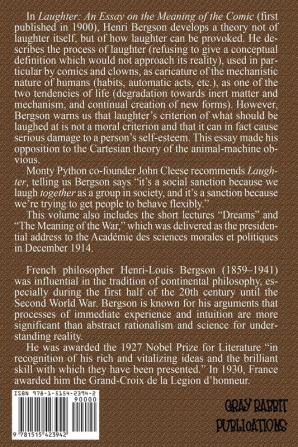 Laughter / Dreams / The Meaning of the War