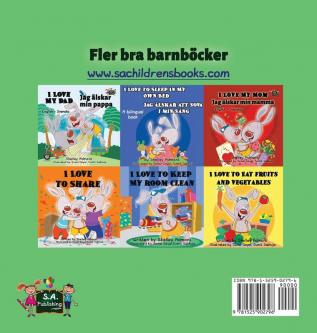 I Love to Brush My Teeth: Swedish Edition (Swedish Bedtime Collection)