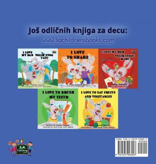 I Love to Sleep in My Own Bed: Serbian Edition (Serbian Bedtime Collection)