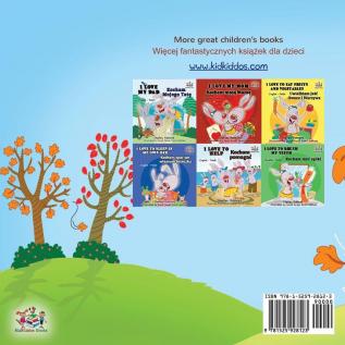 I Love Autumn (English Polish Bilingual Book for Children)