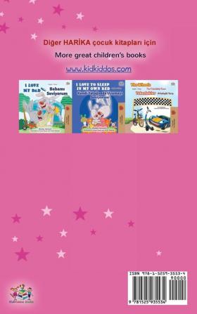 Amanda's Dream (Turkish English Bilingual Children's Book)