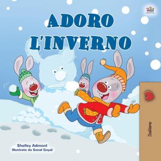 I Love Winter (Italian Book for Kids) (Italian Bedtime Collection)