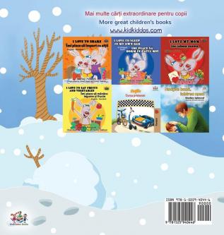 I Love Winter (Romanian English Bilingual Children's Book) (Romanian English Bilingual Collection)