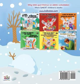 I Love Winter (Hungarian English Bilingual Book for Kids) (Hungarian English Bilingual Collection)