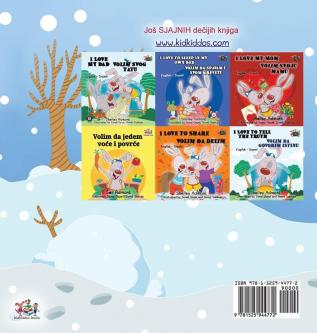 I Love Winter (Serbian Children's Book - Latin Alphabet) (Serbian Bedtime Collection - Latin)