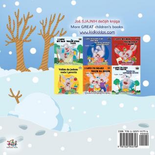 I Love Winter (Serbian English Bilingual Children's Book - Latin Alphabet) (Serbian English Bilingual Collection - Latin)