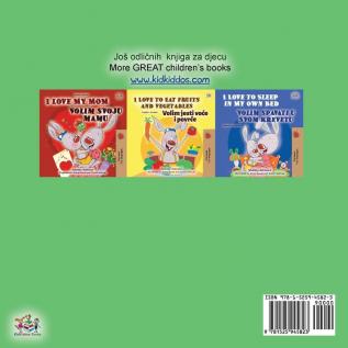 I Love to Brush My Teeth (Croatian English Bilingual Book for Kids) (Croatian English Bilingual Collection)