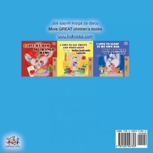 I Love to Keep My Room Clean (Croatian English Bilingual Book for Kids) (Croatian English Bilingual Collection)