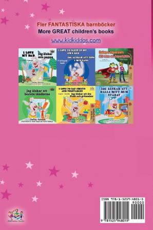 Amanda's Dream (Swedish English Bilingual Book for Kids)