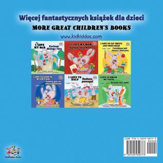 I Love to Keep My Room Clean (Polish English Bilingual Book for Kids) (Polish English Bilingual Collection)