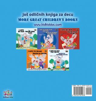 I Love to Keep My Room Clean (Serbian English Bilingual Children's Book - Latin alphabet) (Serbian English Bilingual Collection - Latin)