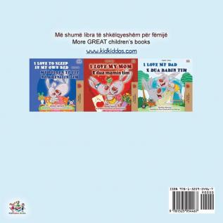 I Love to Help (Albanian English Bilingual Book for Kids) (Albanian English Bilingual Collection)