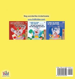 I Love to Eat Fruits and Vegetables (Afrikaans Children's book) (Afrikaans Bedtime Collection)