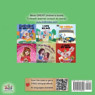 I Love to Brush My Teeth (English Irish Bilingual Book for Kids) (English Irish Bilingual Collection)