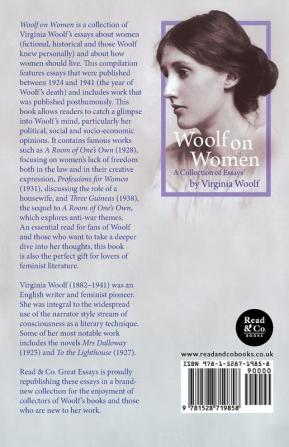 Woolf on Women - A Collection of Essays