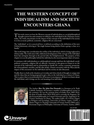 The Western Concept of Individualism and Society Encounters Ghana