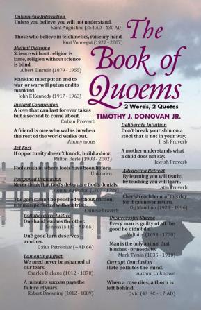 The Book of Quoems