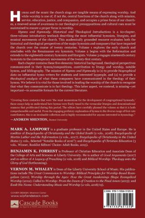 Hymns and Hymnody: Historical and Theological Introductions Volume 2