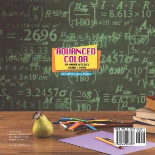 Advanced Color by Math Exercises Grade 5 Math Children's Math Books