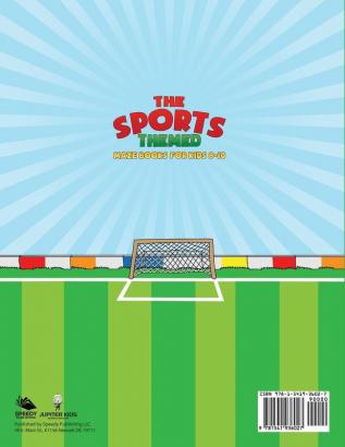 The Sports-Themed Maze Books for Kids 8-10