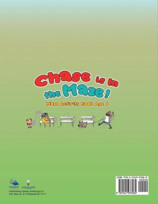 Chase is In the Maze! Maze Activity Book Age 6