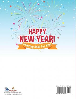 Happy New Year! Coloring Book for Kids