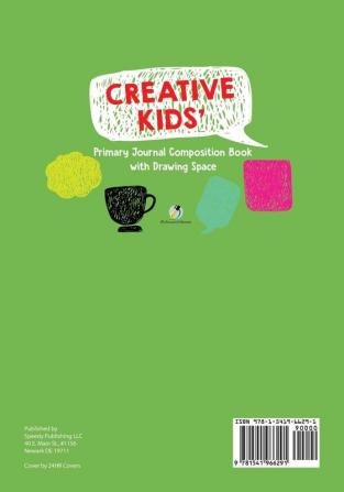 Creative Kids' Primary Journal Composition Book with Drawing Space