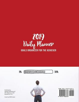 2019 Daily Planner Goals Organizer for the Achiever