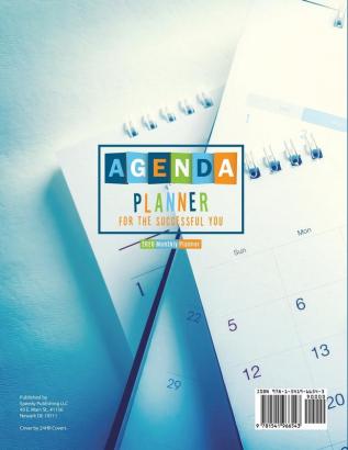 Agenda Planner for the Successful You: 2020 Monthly Planner