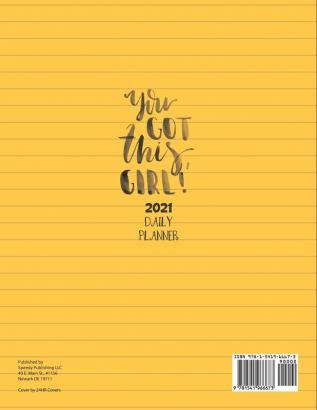 You Got This Girl! 2021 Daily Planner