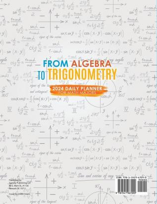 From Algebra to Trigonometry: 2024 Daily Planner for Math Majors