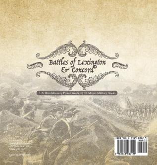 Battles of Lexington & Concord | U.S. Revolutionary Period Grade 4 | Children's Military Books