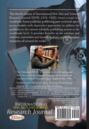 International New Arts and Sciences Research Journal