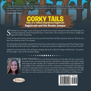 Corky Tails Tales of Tailless Dog Named Sagebrush: Sagebrush and the Smoke Jumper