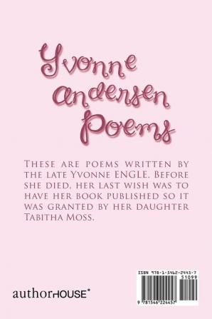 Yvonne Andersen Poems