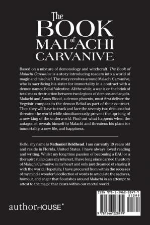 The Book of Malachi Carvanive