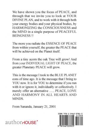 Spiritual Wisdom for Peace on Earth from Sananda Channeled Through David J Adams