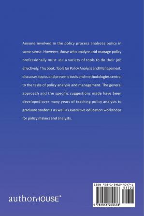 Tools for Policy Analysis and Management