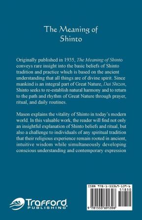 The Meaning of Shinto