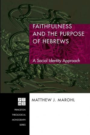 Faithfulness and the Purpose of Hebrews: A Social Identity Approach: 82 (Princeton Theological Monograph)