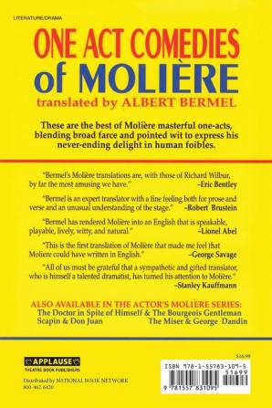 One-Act Comedies of Moliere