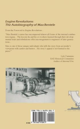 Engine Revolutions: The Autobiography of Dr. Max Bentele (Premiere Series Books)