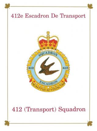 412e Escadron de Transport: 412 (Transport) Squadron