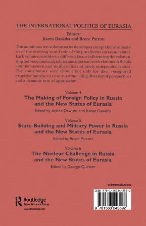 International Politics of Eurasia: v. 4: The Making of Foreign Policy in Russia and the New States of Eurasia