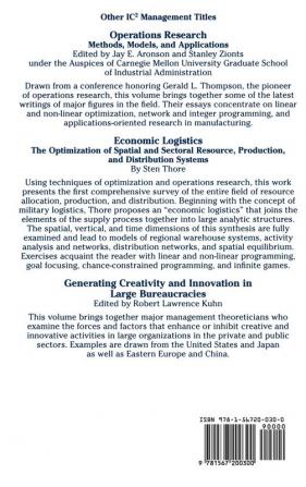 Impact: How IC2 Institute Research Affects Public Policy and Business Practices: 06 (Icp2s Management and Management Science Series No 6)