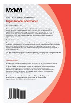 Body of Knowledge Review Series: Organizational Governance: 4