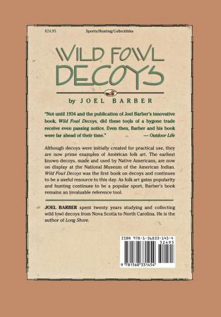 Wild Fowl Decoys