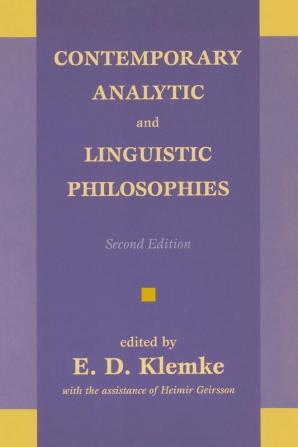 Contemporary Analytic and Linguistic Philosophies