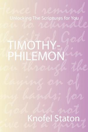 Timothy-Philemon